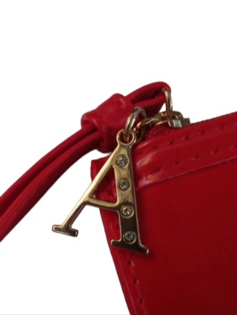 Giorgio Armani Parfums Red Makeup Bag Wristlet | NWOT